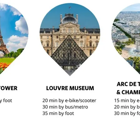 Special! 500m To Eiffel Tower: Duplex With Terrace * Parijs